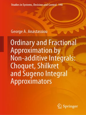 cover image of Ordinary and Fractional Approximation by Non-additive Integrals